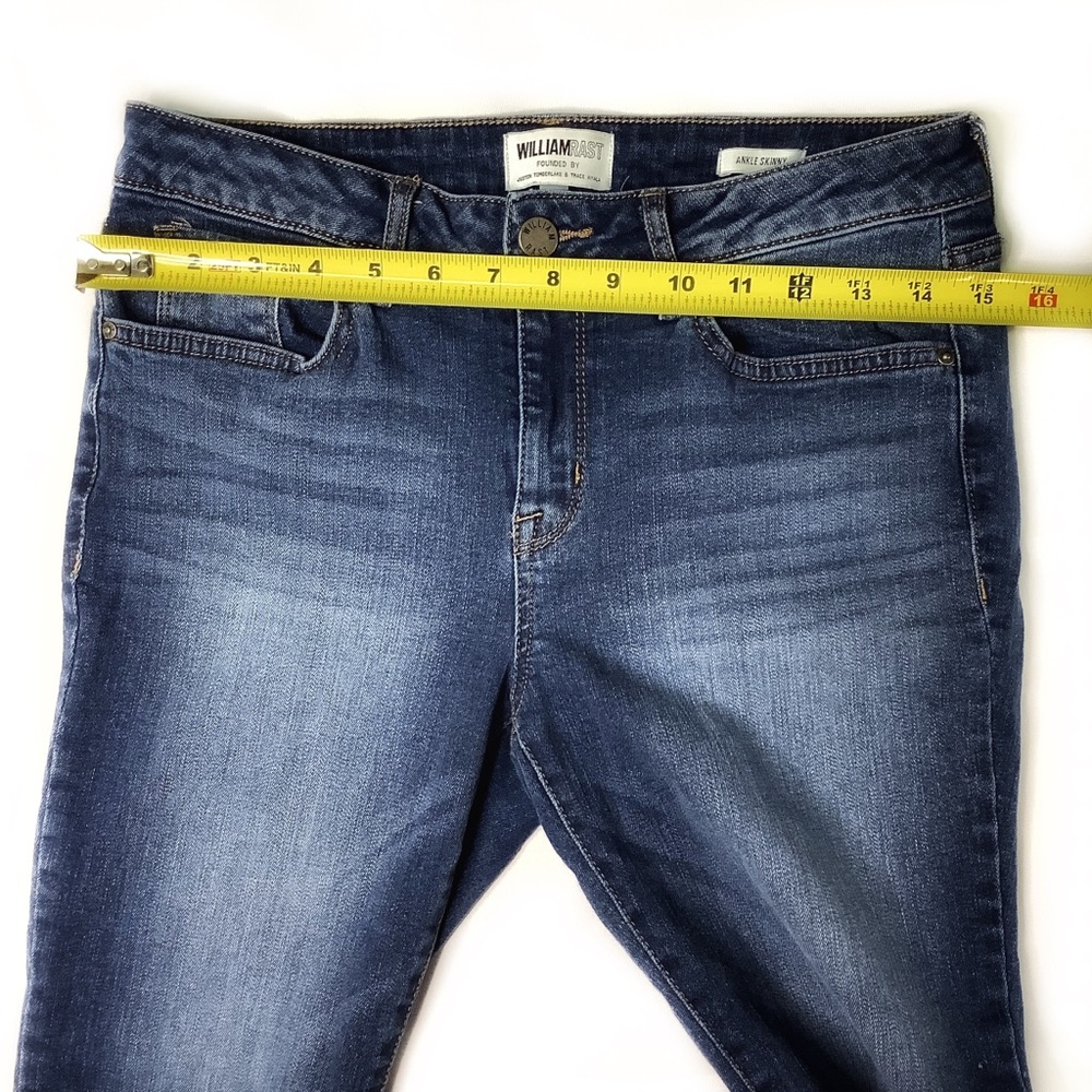 William Rast Destroyed Ankle Skinny Jeans Size 28 - Picture 5 of 7